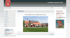 Desktop Screenshot of feuerwehr-teugn.de